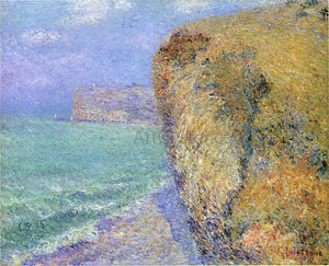  Gustave Loiseau Cliffs at Grainval - Art Print