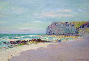  Gustave Loiseau Cliffs at Petit Dalles, Normandy - Art Print