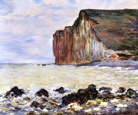  Claude Oscar Monet Cliffs of Les Petites-Dalles - Art Print