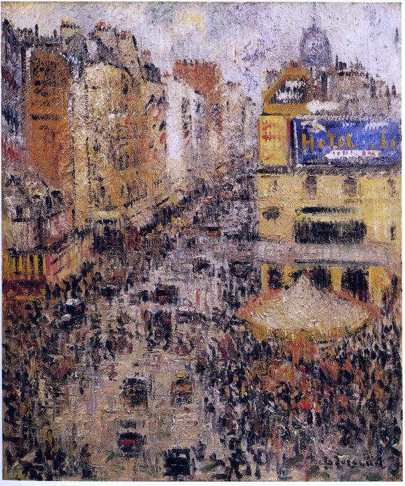  Gustave Loiseau Cligancourt Street - Art Print