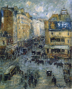  Gustave Loiseau Cligancourt Street in Paris - Art Print