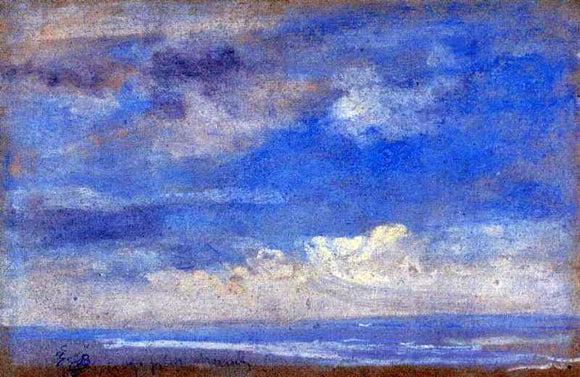  Eugene-Louis Boudin Clouds - Art Print