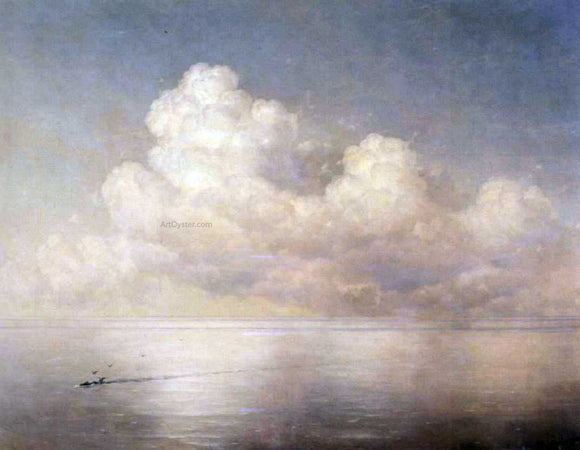  Ivan Constantinovich Aivazovsky Clouds Above a Sea, Calm - Art Print