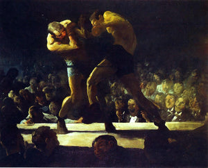  George Wesley Bellows Club Night - Art Print