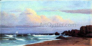  Francis A Silva Coast near Cape Ann - Art Print