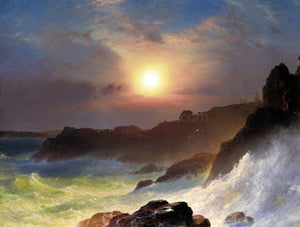  Frederic Edwin Church A Coast Scene, Mount Desert - Art Print