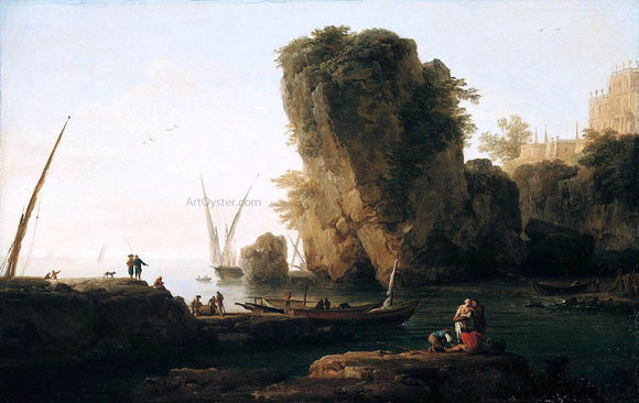  Claude-Joseph Vernet Coastal Landscape - Art Print