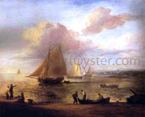  Thomas Gainsborough Coastal Scene - a Calm - Art Print