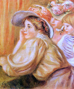  Pierre Auguste Renoir Coco and Two Servants - Art Print