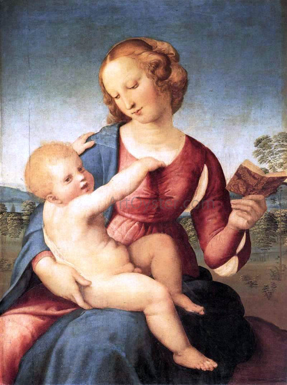  Raphael Colonna Madonna - Art Print