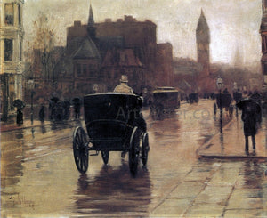  Frederick Childe Hassam Columbus Avenue, Rainy Day - Art Print