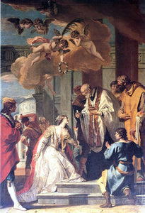  Sebastiano Ricci Communion and Martyrdom of St Lucy - Art Print