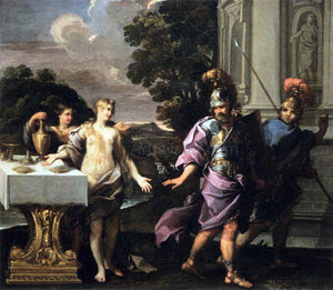  Giuseppe Passeri Companions of Armida and Rinaldo - Art Print