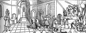  Erhard Schon Complaint of the Poor Persecuted Idols - Art Print