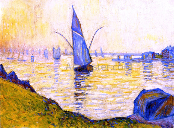  Paul Signac Concarneau (study) - Art Print