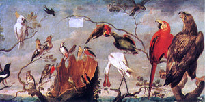  Frans Snyders Concert of Birds - Art Print