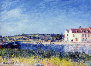  Alfred Sisley Confluence of the Seine and the Loing - Art Print
