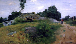  Julian Alden Weir Connecticut Scene at Branchville - Art Print