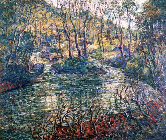  Ernest Lawson Connecticut Trout Stream - Art Print