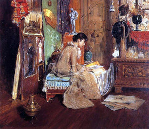  William Merritt Chase Connoisseur - The Studio Corner - Art Print