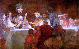  Rembrandt Van Rijn Conspiracy of the Bataves - Art Print