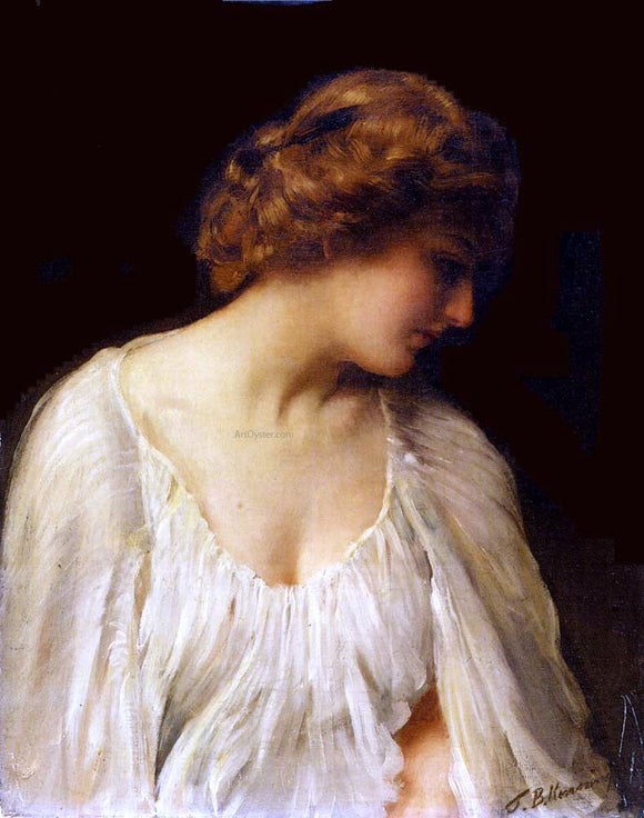  Thomas Benjamin Kennington Contemplation - Art Print