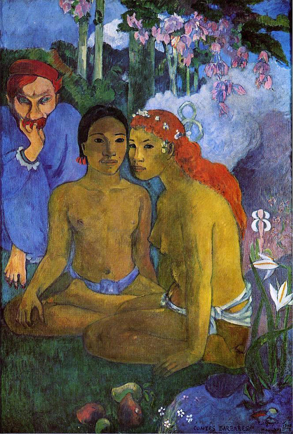  Paul Gauguin Contes Barbares (also known as Primitive Tales) - Art Print