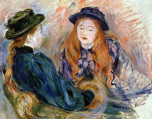  Berthe Morisot Conversation - Art Print