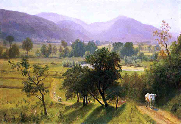  Albert Bierstadt Conway  Valley, New Hampshire - Art Print