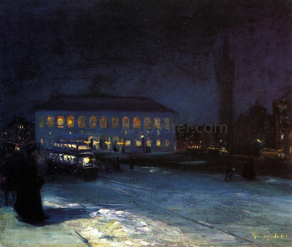  George Luks Copley Square - Art Print