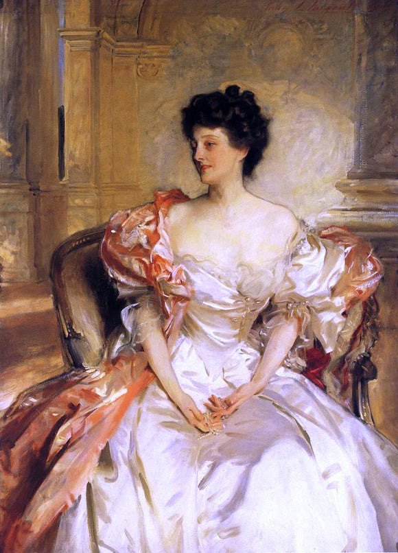  John Singer Sargent Cora, Countess of Strafford (Cora Smith) - Art Print