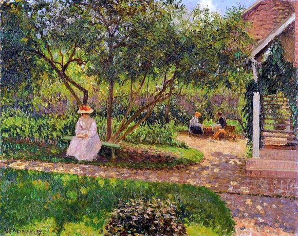  Camille Pissarro Corner of the Garden in Eragny - Art Print