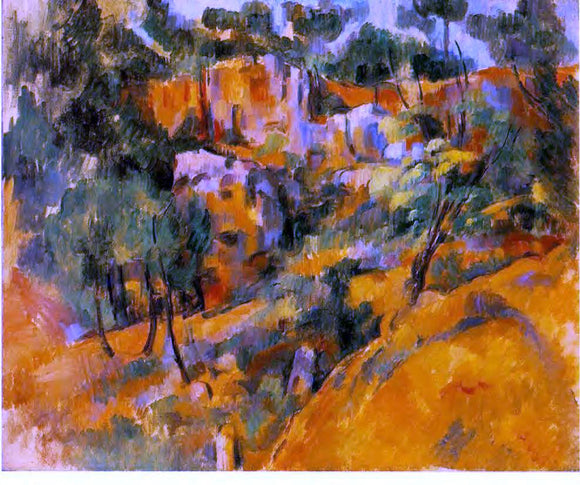  Paul Cezanne Corner of the Quarry - Art Print