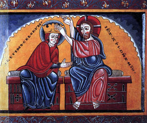  Unknown Catalan Painters Coronation of Mary - Art Print