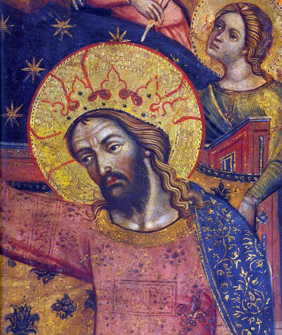  Catarino Coronation of the Virgin (detail) - Art Print