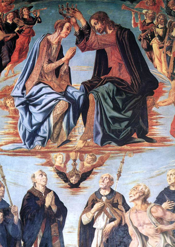  Piero Del Pollaiuolo Coronation of the Virgin - Art Print