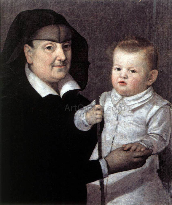  Unknown (4) Masters Cosimo II de' Medici with Governess - Art Print