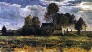  Franz Marc Cottages on the Dachau Marsh - Art Print