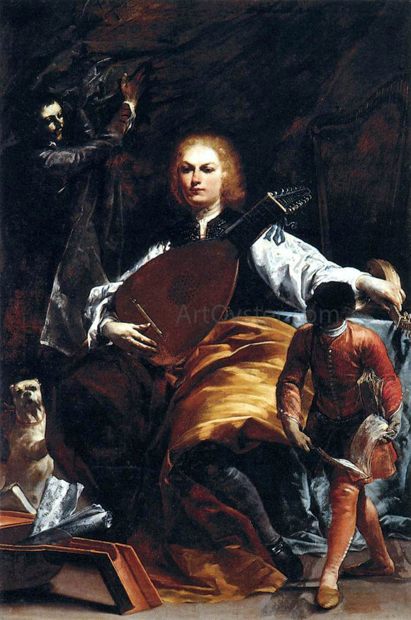  Giuseppe Maria Crespi Count Fulvio Grati - Art Print