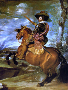  Diego Velazquez Count-Duke of Olivares on Horseback - Art Print