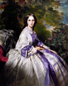  Franz Xavier Winterhalter Countess Alexander Nikolaevitch Lamsdorff - Art Print