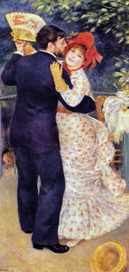  Pierre Auguste Renoir A Country Dance - Art Print