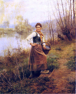  Daniel Ridgway Knight Country Girl - Art Print