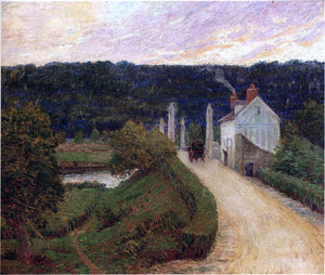 Henri Lebasque Country Road Bridge and Carriage - Art Print