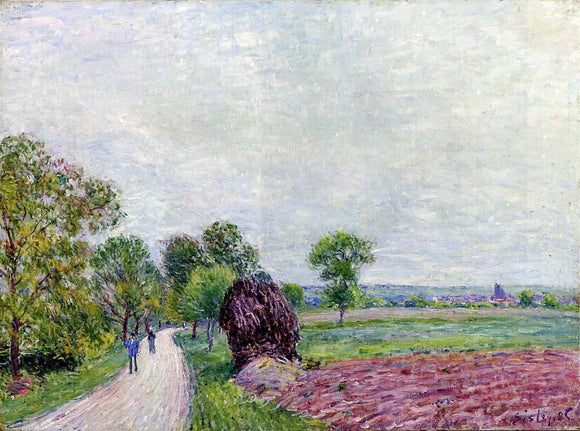  Alfred Sisley Countryside near Moret - Art Print