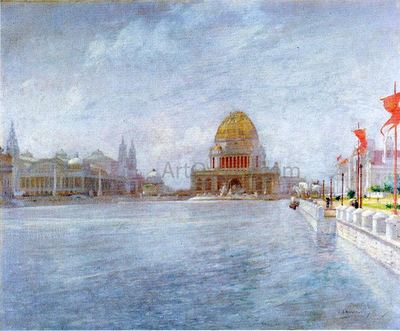  John Twachtman Court of Honor, World's Columbian Exposition - Art Print