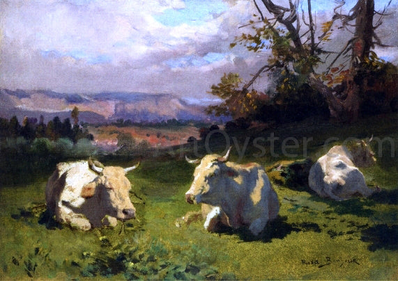  Rosa Bonheur Cows Resting - Art Print