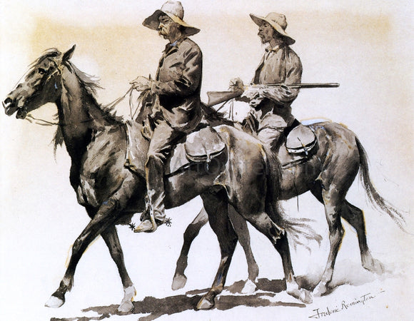  Frederic Remington Cracker Cowboys of Florida - Art Print