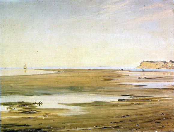  William Sidney Mount Crane Neck Across the Marsh - Art Print