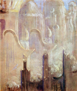  Mikalojus Ciurlionis Creation of the World XI - Art Print